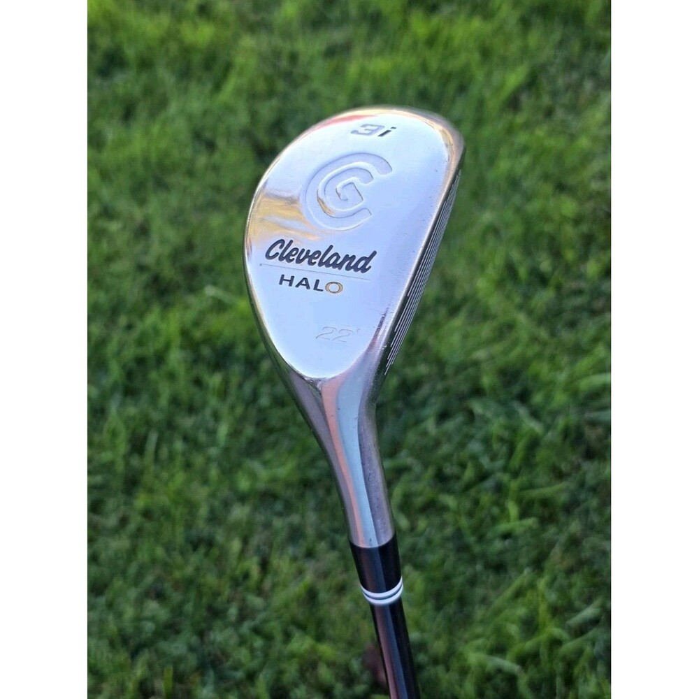 Cleveland Halo 3i Hybrid 22* HALO Stiff Flex Graphite Shat RH 40" New Grip